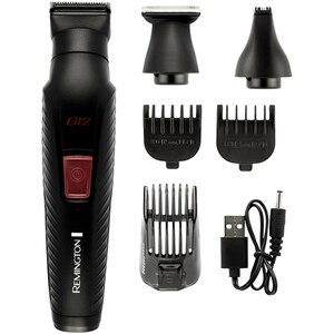 Aparat de tuns multifunctional 12 in1 REMINGTON Graphite Series G12 PG2120, acumulator, autonomie 40 min, negru Aparat de tuns multifunctional 12 in1 REMINGTON Graphite Series G12 PG2120, acumulator, autonomie 40 min, negru
