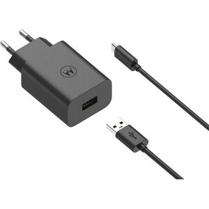 Incarcator retea MOTOROLA TurboPower, 1x USB-C, 33W, Cablu inclus 1m, negru Incarcator retea MOTOROLA TurboPower, 1x USB-C, 33W, Cablu inclus 1m, negru