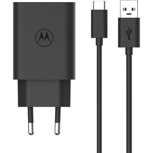 Incarcator retea MOTOROLA TurboPower, 1x USB-C, 33W, Cablu inclus 1m, negru Incarcator retea MOTOROLA TurboPower, 1x USB-C, 33W, Cablu inclus 1m, negru