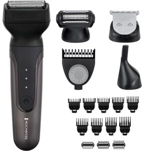 Aparat de tuns multifunctional 14 in 1 REMINGTON ONE Total Body PG780, acumulator, autonomie 60 min, 14 piepteni, rezistent la apa, negru Aparat de tuns multifunctional 14 in 1 REMINGTON ONE Total Body PG780, acumulator, autonomie 60 min, 14 piepteni, rezistent la apa, negru