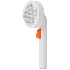Perie animale de companie PETKIT Large Grooming 2, 19 x 8.5 cm, alb Perie animale de companie PETKIT Large Grooming 2, 19 x 8.5 cm, alb