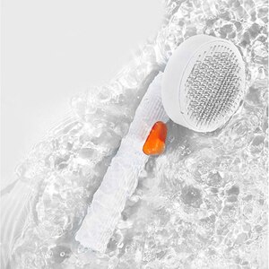 Perie animale de companie PETKIT Large Grooming 2, 19 x 8.5 cm, alb Perie animale de companie PETKIT Large Grooming 2, 19 x 8.5 cm, alb