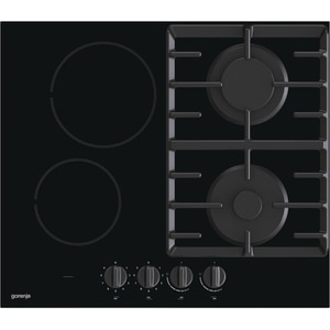 Plita incorporabila GORENJE GCE691BSC, Gaz + Electric, 4 arzatoare, negru Plita incorporabila GORENJE GCE691BSC, Gaz + Electric, 4 arzatoare, negru