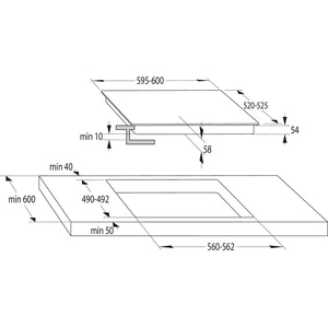 Plita incorporabila GORENJE GI6401BX, Inductie, 4 arzatoare, Touch Control, negru Plita incorporabila GORENJE GI6401BX, Inductie, 4 arzatoare, Touch Control, negru
