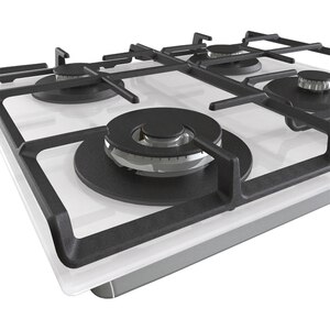 Plita incorporabila GORENJE GTW641EW, Gaz, 4 arzatoare, Wok, alb Plita incorporabila GORENJE GTW641EW, Gaz, 4 arzatoare, Wok, alb