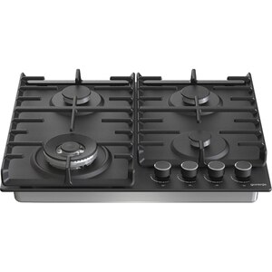 Plita incorporabila GORENJE GW642AB, Gaz, 4 arzatoare, Wok, negru Plita incorporabila GORENJE GW642AB, Gaz, 4 arzatoare, Wok, negru