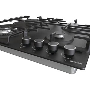 Plita incorporabila GORENJE GW642AB, Gaz, 4 arzatoare, Wok, negru Plita incorporabila GORENJE GW642AB, Gaz, 4 arzatoare, Wok, negru