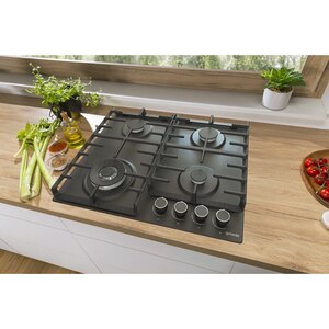 Plita incorporabila GORENJE GW642AB, Gaz, 4 arzatoare, Wok, negru Plita incorporabila GORENJE GW642AB, Gaz, 4 arzatoare, Wok, negru