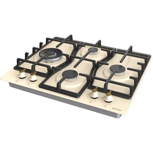 Plita incorporabila GORENJE GW6D42CLI, Gaz, 4 arzatoare, Wok, crem Plita incorporabila GORENJE GW6D42CLI, Gaz, 4 arzatoare, Wok, crem