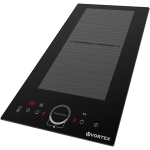 Plita incorporabila VORTEX VPI30DBK02Y, Inductie, 2 arzatoare, Touch control, negru Plita incorporabila VORTEX VPI30DBK02Y, Inductie, 2 arzatoare, Touch control, negru
