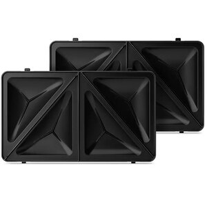 Sandwich maker PHILIPS Seria 3000 HD2350/80, 750W, 3 placi detasabile, negru-argintiu Sandwich maker PHILIPS Seria 3000 HD2350/80, 750W, 3 placi detasabile, negru-argintiu