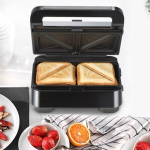 Sandwich maker BRAUN SnackMaker 5 SM5000, 800W, negru Sandwich maker BRAUN SnackMaker 5 SM5000, 800W, negru