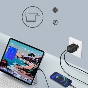 Incarcator retea PROMATE PowerPort-33, USB-C, GaN Fast Charging, Power Delivery (PD) 33W, negru Incarcator retea PROMATE PowerPort-33, USB-C, GaN Fast Charging, Power Delivery (PD) 33W, negru