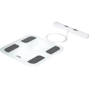 Cantar corporal LAICA PS7126W, 180kg, electronic, sticla, alb Cantar corporal LAICA PS7126W, 180kg, electronic, sticla, alb