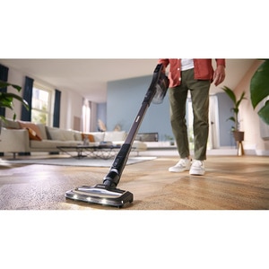 Aspirator vertical PHILIPS AquaTrio Seria 9000 XW9465/11, 0.84l, 25.2V, autonomie max 90 min, PowerCyclone Aqua, negru-alb Aspirator vertical PHILIPS AquaTrio Seria 9000 XW9465/11, 0.84l, 25.2V, autonomie max 90 min, PowerCyclone Aqua, negru-alb
