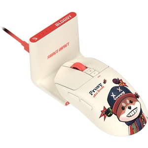 Mouse Gaming Wireless A4TECH R72 Ultra Duo Proxy Bloom, 20000 dpi, alb Mouse Gaming Wireless A4TECH R72 Ultra Duo Proxy Bloom, 20000 dpi, alb