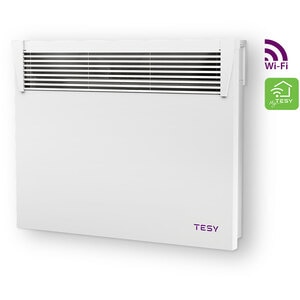 Convector electric de perete TESY Heateco CN 031 100 EI CLOUD W, 1000W, Wi-Fi, Termostat reglabil, alb Convector electric de perete TESY Heateco CN 031 100 EI CLOUD W, 1000W, Wi-Fi, Termostat reglabil, alb
