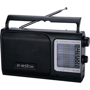 Radio portabil E-BODA RP100, FM, 3 x UM 1, negru Radio portabil E-BODA RP100, FM, 3 x UM 1, negru