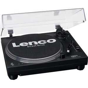 Pick-up LENCO L-3818BK, RCA, USB, negru Pick-up LENCO L-3818BK, RCA, USB, negru