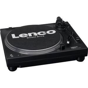 Pick-up LENCO L-3818BK, RCA, USB, negru Pick-up LENCO L-3818BK, RCA, USB, negru