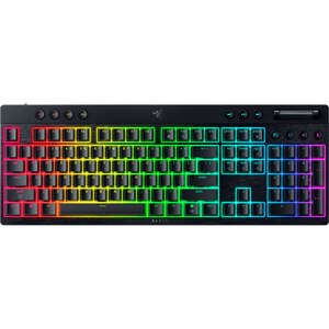 Tastatura Gaming Mecanica RAZER BlackWidow V4 Low-Profile Hyperspeed, Orange Switches, Bluetooth, USB, Layout US, negru Tastatura Gaming Mecanica RAZER BlackWidow V4 Low-Profile Hyperspeed, Orange Switches, Bluetooth, USB, Layout US, negru