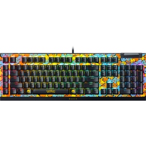 Tastatura Gaming mecanica RAZER BlackWidow V4X Pokemon Kanto Edition, USB, Layout US, negru Tastatura Gaming mecanica RAZER BlackWidow V4X Pokemon Kanto Edition, USB, Layout US, negru