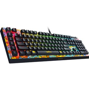 Tastatura Gaming mecanica RAZER BlackWidow V4X Pokemon Kanto Edition, USB, Layout US, negru Tastatura Gaming mecanica RAZER BlackWidow V4X Pokemon Kanto Edition, USB, Layout US, negru