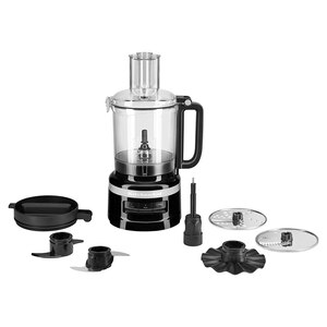 Robot de bucatarie KITCHENAID Artisan 5KFP0921EOB, 2.1l, 250W, 3 trepte de viteza, negru lucios-argintiu Robot de bucatarie KITCHENAID Artisan 5KFP0921EOB, 2.1l, 250W, 3 trepte de viteza, negru lucios-argintiu