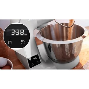 Robot de bucatarie BOSCH MUM5XL72, vas 3.9l, blender 1.25l, 1000W, 7 trepte viteza, alb-argintiu Robot de bucatarie BOSCH MUM5XL72, vas 3.9l, blender 1.25l, 1000W, 7 trepte viteza, alb-argintiu