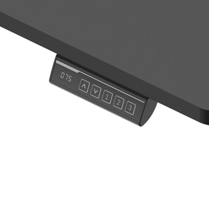 Birou Cinemount, PAL, 140 x 70 x 78-118 cm, negru Birou Cinemount, PAL, 140 x 70 x 78-118 cm, negru