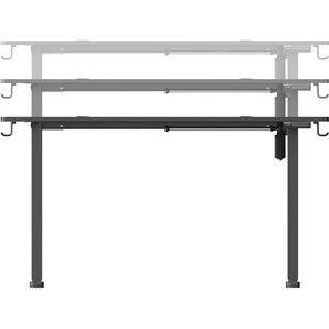 Birou Cinemount, PAL, 140 x 70 x 78-118 cm, negru Birou Cinemount, PAL, 140 x 70 x 78-118 cm, negru