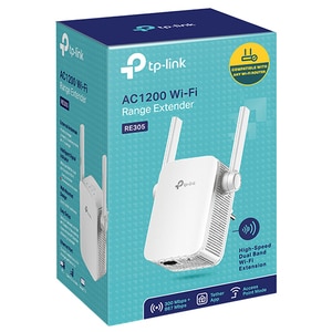 Wireless Range Extender TP-LINK RE305 AC1200, Dual Band 300 + 867 Mbps, alb Wireless Range Extender TP-LINK RE305 AC1200, Dual Band 300 + 867 Mbps, alb