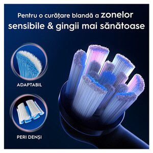 Rezerve periuta de dinti electrica ORAL-B iO Gentle Care, 4buc, negru Rezerve periuta de dinti electrica ORAL-B iO Gentle Care, 4buc, negru
