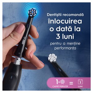 Rezerve periuta de dinti electrica ORAL-B iO Gentle Care, 4buc, negru Rezerve periuta de dinti electrica ORAL-B iO Gentle Care, 4buc, negru