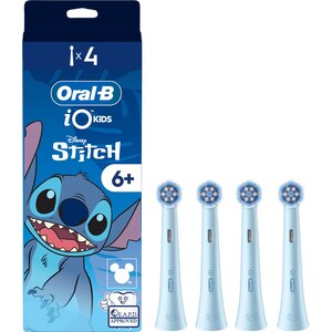 Rezerve periuta de dinti ORAL-B iO Kids Disney Stitch, 4buc, albastru Rezerve periuta de dinti ORAL-B iO Kids Disney Stitch, 4buc, albastru