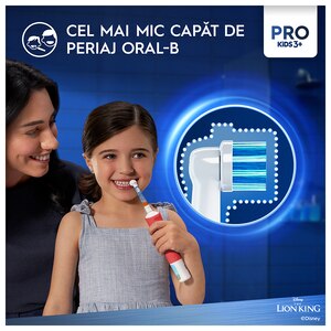 Rezerve periuta de dinti electrica pentru copii ORAL-B Pro Kids Lion King, 4buc Rezerve periuta de dinti electrica pentru copii ORAL-B Pro Kids Lion King, 4buc