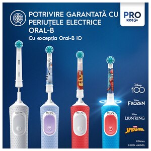 Rezerve periuta de dinti electrica pentru copii ORAL-B Pro Kids Lion King, 4buc Rezerve periuta de dinti electrica pentru copii ORAL-B Pro Kids Lion King, 4buc