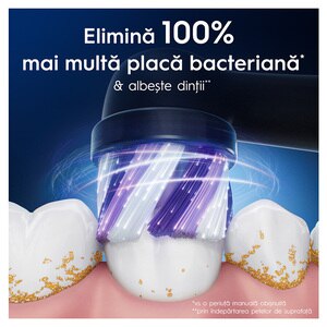 Rezerve periuta de dinti ORAL-B iO Radiant White, 4buc, negru Rezerve periuta de dinti ORAL-B iO Radiant White, 4buc, negru