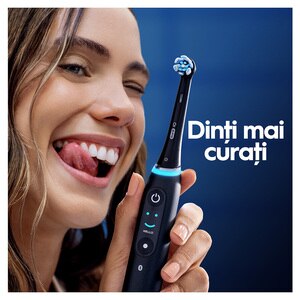 Rezerve periuta de dinti electrica ORAL-B iO Ultimate Clean, 4buc, negru Rezerve periuta de dinti electrica ORAL-B iO Ultimate Clean, 4buc, negru