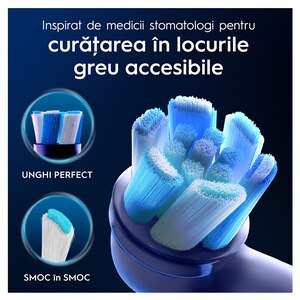 Rezerve periuta de dinti electrica ORAL-B iO Ultimate Clean, 2buc, alb Rezerve periuta de dinti electrica ORAL-B iO Ultimate Clean, 2buc, alb