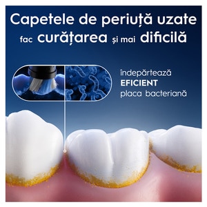 Rezerve periuta de dinti electrica ORAL-B iO Ultimate Clean, 2buc, alb Rezerve periuta de dinti electrica ORAL-B iO Ultimate Clean, 2buc, alb