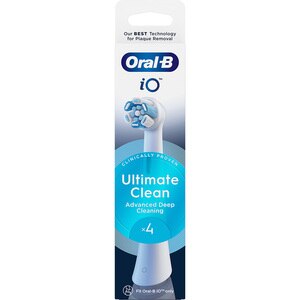 Rezerve periuta de dinti electrica ORAL-B iO Ultimate Clean, 4buc, alb Rezerve periuta de dinti electrica ORAL-B iO Ultimate Clean, 4buc, alb