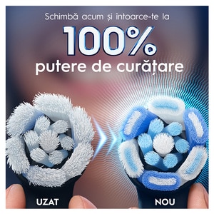 Rezerve periuta de dinti electrica ORAL-B iO Ultimate Clean, 4buc, alb Rezerve periuta de dinti electrica ORAL-B iO Ultimate Clean, 4buc, alb
