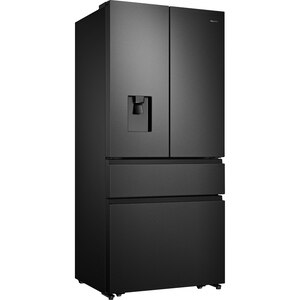 Side by Side HISENSE RF540N4WFE, Total No Frost, 480 l, H 182 cm, Clasa E, Dozator apa, negru Side by Side HISENSE RF540N4WFE, Total No Frost, 480 l, H 182 cm, Clasa E, Dozator apa, negru