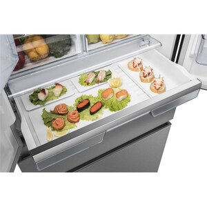 Side by Side HISENSE RF540N4WIE, Total No Frost, 480 l, H 182 cm, Clasa E, Dozator apa, inox Side by Side HISENSE RF540N4WIE, Total No Frost, 480 l, H 182 cm, Clasa E, Dozator apa, inox