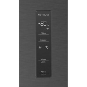 Side by Side HISENSE RF632N4AFE1, Total No Frost, 485 l, H 200 cm, Clasa E, Wi-Fi, negru Side by Side HISENSE RF632N4AFE1, Total No Frost, 485 l, H 200 cm, Clasa E, Wi-Fi, negru