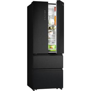 Side by Side HISENSE RF632N4AFE1, Total No Frost, 485 l, H 200 cm, Clasa E, Wi-Fi, negru Side by Side HISENSE RF632N4AFE1, Total No Frost, 485 l, H 200 cm, Clasa E, Wi-Fi, negru