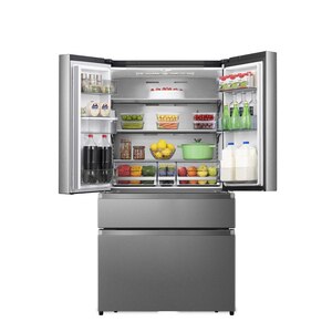 Side by Side HISENSE RF749N4SWSE, Total No Frost, 579 l, H 178.5 cm, Clasa E, Dozator apa, Wi-Fi, argintiu Side by Side HISENSE RF749N4SWSE, Total No Frost, 579 l, H 178.5 cm, Clasa E, Dozator apa, Wi-Fi, argintiu
