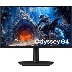 Monitor Gaming LED IPS SAMSUNG Odyssey G4 G40H LS25HG402EUXEN, 27", Full HD, 300Hz, AMD FreeSync Premium, NVIDIA G-Sync Comp, HDR10, pivot, negru Monitor Gaming LED IPS SAMSUNG Odyssey G4 G40H LS25HG402EUXEN, 27", Full HD, 300Hz, AMD FreeSync Premium, NVIDIA G-Sync Comp, HDR10, pivot, negru