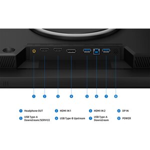 Monitor OLED Fast IPS SAMSUNG Odyssey G8 G80HS LS32HG802ESXEN, 32", 6K, 360Hz, HDR10, FreeSync Premium, G-Sync Compatible, negru Monitor OLED Fast IPS SAMSUNG Odyssey G8 G80HS LS32HG802ESXEN, 32", 6K, 360Hz, HDR10, FreeSync Premium, G-Sync Compatible, negru